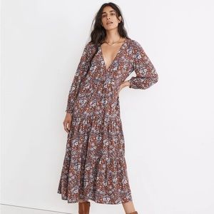 Madewell Challis maxi dress